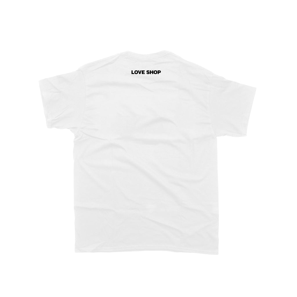 I Love You, Goodbye white tee